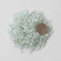 Aquamarin Blau hell Trommelsteine 50 g