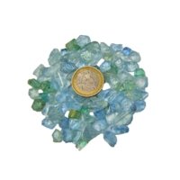 Aquamarin Blau Trommelsteine XS 50 g