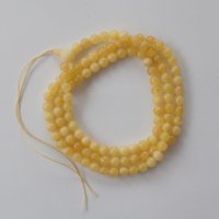 Bernsteinmala honig/opak 8 mm