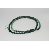 Buddhistische Handmala Malachit 8 mm